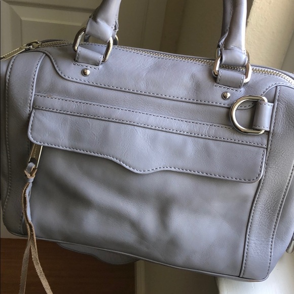 Rebecca Minkoff M.A.B. Mini Satchel in Dove Grey - Picture 4 of 8